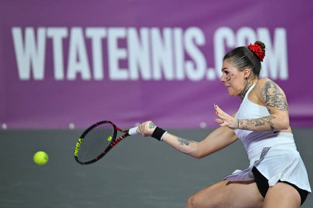 Transylvania Open 2026 - WTA, Tennis Damen 250 Tournament - Day 4 - Oleksandra Oliynykova v Anna Bondar Oleksandra Oliynykova of Ukraine competes in the first round of the Transylvania Open 2026, a WTA250 Tournament, against Anna Bondar of Hungary at BT Arena in Cluj-Napoca, Romania, on February 03, 2026. Alex Nicodim Imago Images Copyright: xAlexxNicodimx