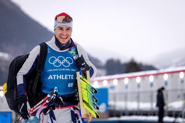 OLYMPICS - Winter Olympic Games, Olympische Spiele, Olympia, OS Milano Cortina 2026 TESERO,ITALY,04.FEB.26 - OLYMPICS, CROSS COUNTRY SKIING - Winter Olympic Games Milano Cortina 2026, preview, training. Image shows Benjamin Moser (AUT).  GEPAxpictures xMatthiasxTrinkl