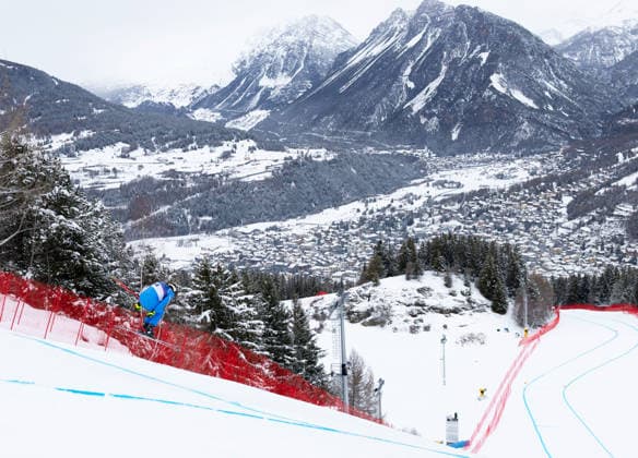 OLYMPICS - Winter Olympic Games, Olympische Spiele, Olympia, OS Milano Cortina 2026 BORMIO,ITALY,04.FEB.26 - OLYMPICS, ALPINE SKIING - Winter Olympic Games Milano Cortina 2026, preview, downhill training, men. Image shows Dominik Paris (ITA).  GEPAxpictures xWolfgangxGrebien