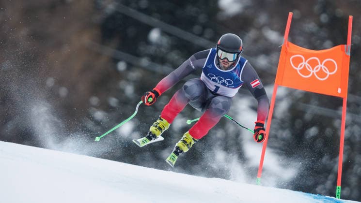 OLYMPICS - Winter Olympic Games, Olympische Spiele, Olympia, OS Milano Cortina 2026 BORMIO,ITALY,04.FEB.26 - OLYMPICS, ALPINE SKIING - Winter Olympic Games Milano Cortina 2026, preview, downhill training, men. Image shows Daniel Hemetsberger (AUT).  GEPAxpictures xHaraldxSteiner