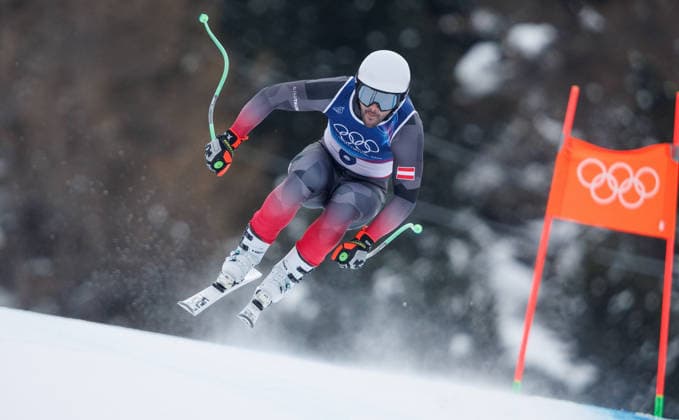 OLYMPICS - Winter Olympic Games, Olympische Spiele, Olympia, OS Milano Cortina 2026 BORMIO,ITALY,04.FEB.26 - OLYMPICS, ALPINE SKIING - Winter Olympic Games Milano Cortina 2026, preview, downhill training, men. Image shows Vincent Kriechmayr (AUT).  GEPAxpictures xHaraldxSteiner