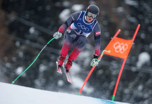 OLYMPICS - Winter Olympic Games, Olympische Spiele, Olympia, OS Milano Cortina 2026 BORMIO,ITALY,04.FEB.26 - OLYMPICS, ALPINE SKIING - Winter Olympic Games Milano Cortina 2026, preview, downhill training, men. Image shows Raphael Haaser (AUT).  GEPAxpictures xHaraldxSteiner