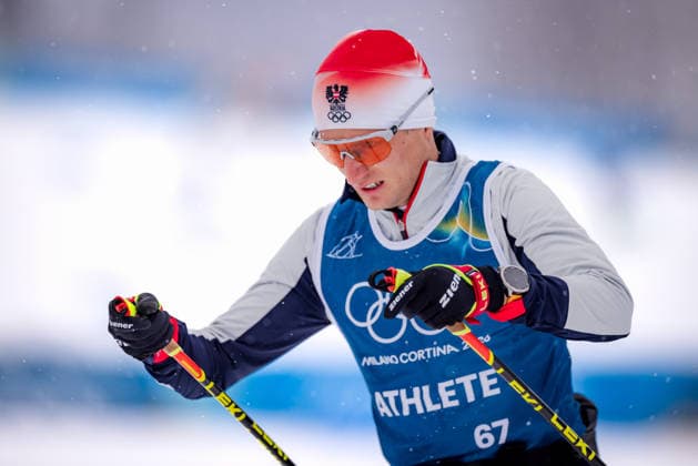 OLYMPICS - Winter Olympic Games, Olympische Spiele, Olympia, OS Milano Cortina 2026 TESERO,ITALY,04.FEB.26 - OLYMPICS, CROSS COUNTRY SKIING - Winter Olympic Games Milano Cortina 2026, preview, training. Image shows Mika Vermeulen (AUT).  GEPAxpictures xMatthiasxTrinkl