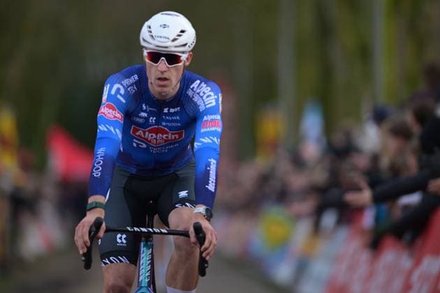 Belgian Niels Vandeputte pictured in action during the men s elite race of the Parkcross cyclocross cycling event, race 6 7 in the Exact Cross competition, Wednesday 04 February 2026 in Maldegem. DAVIDxPINTENS  x161027553x