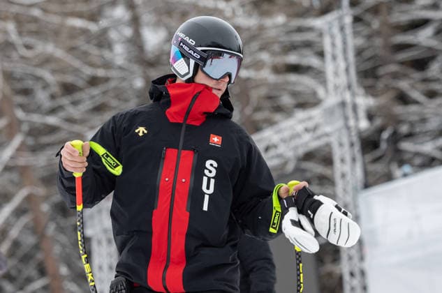 OLYMPICS - Winter Olympic Games, Olympische Spiele, Olympia, OS Milano Cortina 2026 BORMIO,ITALY,04.FEB.26 - OLYMPICS, ALPINE SKIING - Winter Olympic Games Milano Cortina 2026, preview, downhill training, men. Image shows Franjo von Allmen (SUI). Keywords: inspection.  GEPAxpictures xHaraldxSteiner