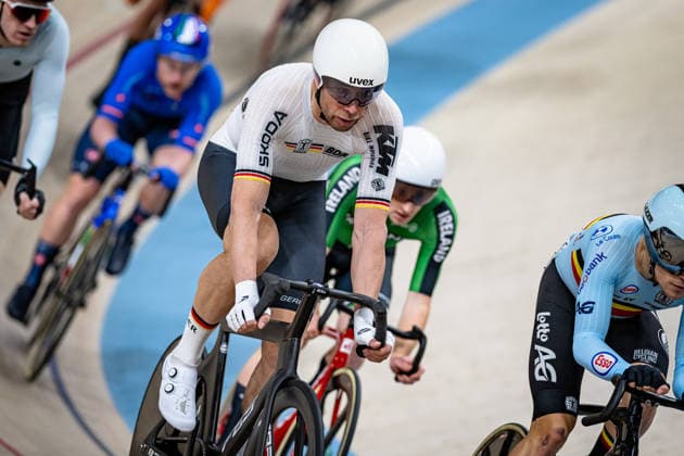 KLUGE Roger: UEC Track cycling, Rad, Radsport, Bahnrad, Bahn European Championships Konya 2026 KLUGE Roger ( GER ) Germany Querformat - quer - horizontal - Landscape - Event Veranstaltung: UEC Track Cycling European Championships 2026 - Category Kategorie: Cycling - Track Cycling European Championships - Location Ort: Asia - Türkiye - Konya - Discipline: Omnium - Category: Elite Men - Distance: ... m - Date Datum: 04.02.2026 Wednesday Day 4 -