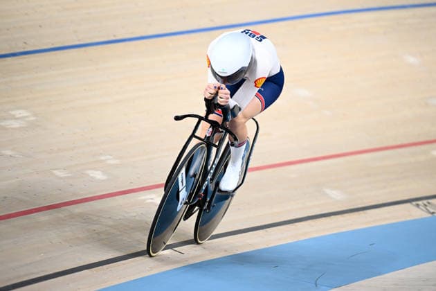 2026 UEC Track Elite European Championships Picture by Olly Hassell SWpix.com - 04 02 2026 - Cycling - 2026 UEC Track Elite European Championships - Konya Velodrome, Konya, Türkiye - Women™s Individual Pursuit - For Gold - Josie Knight (Great Britain) Konya Konya Velodrome Türkiye Copyright: x xSWpix.comx(t axPhotographyxHubxLtd)xOllyxHassell SWpix.comx SWP-3177-0832