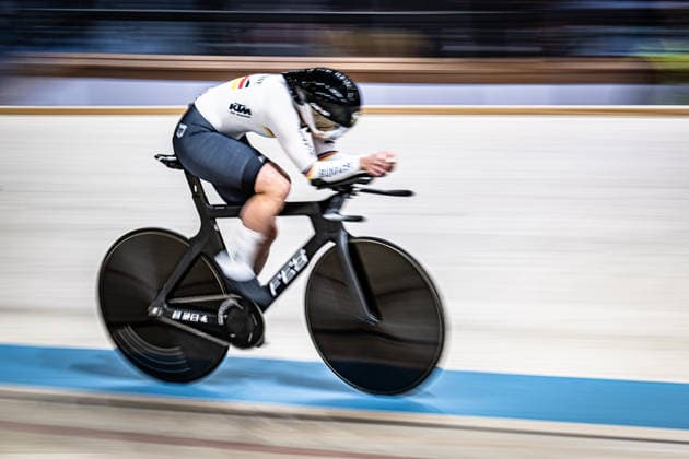 SCHNEIDER Clara: UEC Track cycling, Rad, Radsport, Bahnrad, Bahn European Championships Konya 2026 SCHNEIDER Clara ( GER ) Germany Querformat - quer - horizontal - Landscape - Event Veranstaltung: UEC Track Cycling European Championships 2026 - Category Kategorie: Cycling - Track Cycling European Championships - Location Ort: Asia - Türkiye - Konya - Discipline: Individual Time Trail - Category: Elite Women - Distance: 1000 m - Date Datum: 04.02.2026 Wednesday Day 4 -
