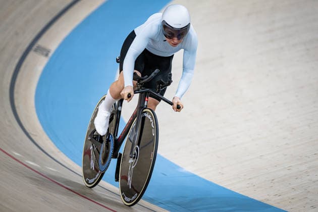 BURLAKOVA Iana: UEC Track cycling, Rad, Radsport, Bahnrad, Bahn European Championships Konya 2026 BURLAKOVA Iana ( RUS ) Russia Querformat - quer - horizontal - Landscape - Event Veranstaltung: UEC Track Cycling European Championships 2026 - Category Kategorie: Cycling - Track Cycling European Championships - Location Ort: Asia - Türkiye - Konya - Discipline: Individual Time Trail - Category: Elite Women - Distance: 1000 m - Date Datum: 04.02.2026 Wednesday Day 4 -