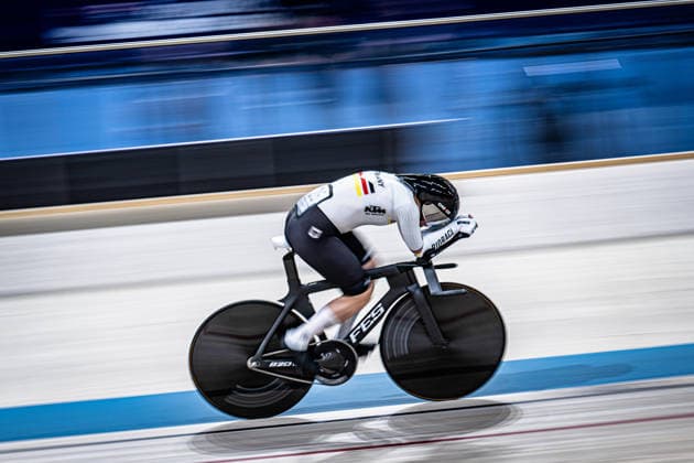 KLEIN Lisa: UEC Track cycling, Rad, Radsport, Bahnrad, Bahn European Championships Konya 2026 KLEIN Lisa ( GER ) Germany Querformat - quer - horizontal - Landscape - Event Veranstaltung: UEC Track Cycling European Championships 2026 - Category Kategorie: Cycling - Track Cycling European Championships - Location Ort: Asia - Türkiye - Konya - Discipline: Individual Pursuit - Category: Elite Women - Distance: 1000 m - Date Datum: 04.02.2026 Wednesday Day 4 -