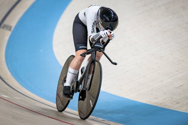 KLEIN Lisa: UEC Track cycling, Rad, Radsport, Bahnrad, Bahn European Championships Konya 2026 KLEIN Lisa ( GER ) Germany Querformat - quer - horizontal - Landscape - Event Veranstaltung: UEC Track Cycling European Championships 2026 - Category Kategorie: Cycling - Track Cycling European Championships - Location Ort: Asia - Türkiye - Konya - Discipline: Individual Pursuit - Category: Elite Women - Distance: 1000 m - Date Datum: 04.02.2026 Wednesday Day 4 -