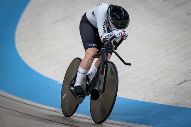 KLEIN Lisa: UEC Track cycling, Rad, Radsport, Bahnrad, Bahn European Championships Konya 2026 KLEIN Lisa ( GER ) Germany Querformat - quer - horizontal - Landscape - Event Veranstaltung: UEC Track Cycling European Championships 2026 - Category Kategorie: Cycling - Track Cycling European Championships - Location Ort: Asia - Türkiye - Konya - Discipline: Individual Pursuit - Category: Elite Women - Distance: 1000 m - Date Datum: 04.02.2026 Wednesday Day 4 -