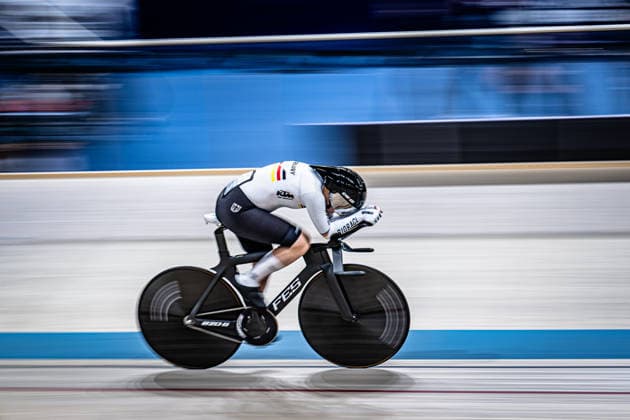 KLEIN Lisa: UEC Track cycling, Rad, Radsport, Bahnrad, Bahn European Championships Konya 2026 KLEIN Lisa ( GER ) Germany Querformat - quer - horizontal - Landscape - Event Veranstaltung: UEC Track Cycling European Championships 2026 - Category Kategorie: Cycling - Track Cycling European Championships - Location Ort: Asia - Türkiye - Konya - Discipline: Individual Pursuit - Category: Elite Women - Distance: 1000 m - Date Datum: 04.02.2026 Wednesday Day 4 -