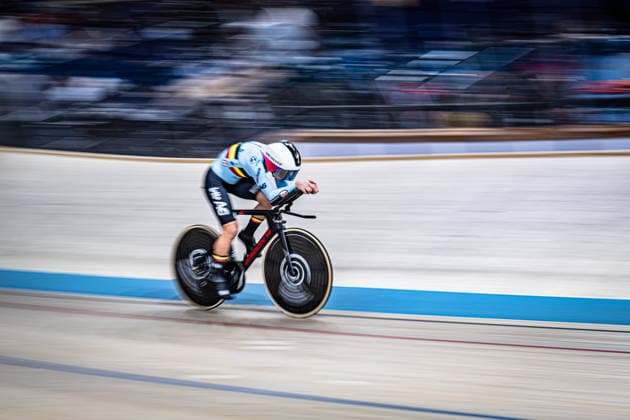 KOPECKY Lotte: UEC Track cycling, Rad, Radsport, Bahnrad, Bahn European Championships Konya 2026 KOPECKY Lotte ( BEL ) Belgium Querformat - quer - horizontal - Landscape - Event Veranstaltung: UEC Track Cycling European Championships 2026 - Category Kategorie: Cycling - Track Cycling European Championships - Location Ort: Asia - Türkiye - Konya - Discipline: Individual Pursuit - Category: Elite Women - Distance: 1000 m - Date Datum: 04.02.2026 Wednesday Day 4 -