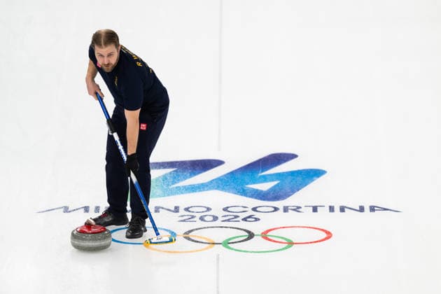 260204 Rasmus Wrana of Sweden competes in a round robin mixed doubles curling match between Sweden and South Korea during day -2 of the 2026 Winter Olympics on February 4, 2026 in Cortina. Photo: Mathias Bergeld BILDBYRAN kod MB MB1305 curling Olympic Games, Olympische Spiele, Olympia, OS olympics winter olympics os ol olympiska spel vinter-os olympiske leker milano cortina 2026 milan cortina 2026 milano cortina 2026 olympic games milano cortina 2026 winter olympic games milano cortina-os milano cortina-ol vinter-ol -2 bbeng round robin *** 260204 Rasmus Wrana of Sweden competes in a round robin mixed doubles curling match between Sweden and South Korea during day 2 of the 2026 Winter Olympics on February 4, 2026 in Cortina Photo Mathias Bergeld BILDBYRAN kod MB MB1305 curling olympic games olympics winter olympics os ol olympiska spel vinter os olympiske leker milano cortina 2026 milan cortina 2026 milano cortina 2026 olympic games milano cortina 2026 winter olympic games milano cortina os milano cortina ol vinter ol 2 bbeng round robin  Copyright: MATHIASxBERGELD BB260204MB095
