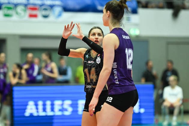 Ceren Oenal (Ankara Zeren Spor Kuluebue, 14) Dresdner SC vs. Ankara Zeren Spor Kuluebue, CEV Volleyball Champions League, Spielzeit 2025 2026, 04.02.2026 Dresdner SC vs. Ankara Zeren Spor Kuluebue, CEV Volleyball Champions League, Spielzeit 2025 2026, 04.02.2026 Dresden Copyright: xEibner-Pressefoto xHoepnerx EP_PHR