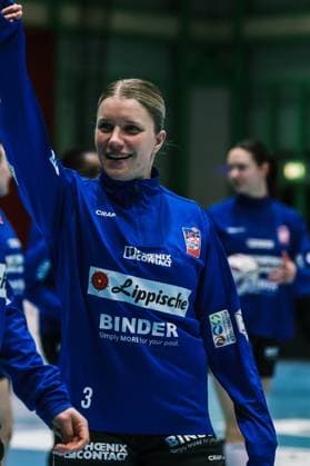 Szene mit Laura Rüffieux (3; HSG Blomberg-Lippe) Szene mit Laura Rüffieux (3; HSG Blomberg-Lippe)