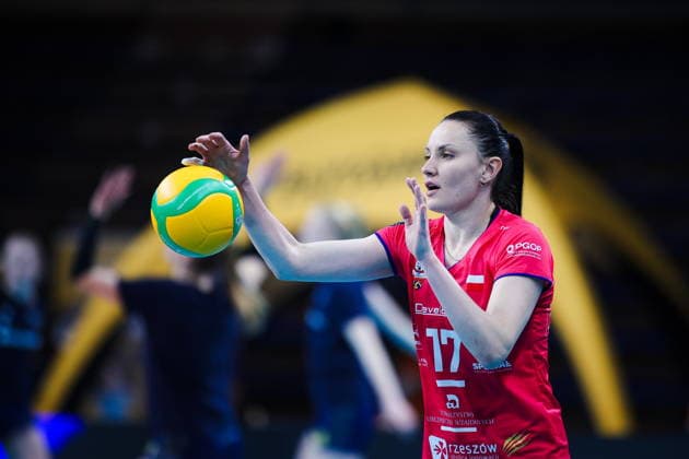 2026.02.04 Rzeszow Siatkowka, Liga Mistrzyn 2026 DevelopRes Rzeszow - SSC Palmberg Schwerin N z Svitlana Dorsman Foto Marta Badowska PressFocus 2026.02.04 Rzeszow Volleyball, CEV Champions League Volley 2026 Women Svitlana Dorsman Credit: Marta Badowska PressFocus NEWSPIX.PL --- newspix.pl POLAND OUT! 