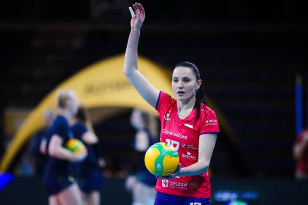 2026.02.04 Rzeszow Siatkowka, Liga Mistrzyn 2026 DevelopRes Rzeszow - SSC Palmberg Schwerin N z Svitlana Dorsman Foto Marta Badowska PressFocus 2026.02.04 Rzeszow Volleyball, CEV Champions League Volley 2026 Women Svitlana Dorsman Credit: Marta Badowska PressFocus NEWSPIX.PL --- newspix.pl POLAND OUT! 