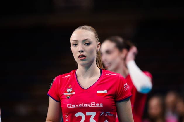 2026.02.04 Rzeszow Siatkowka, Liga Mistrzyn 2026 DevelopRes Rzeszow - SSC Palmberg Schwerin N z Magda Kubas Foto Marta Badowska PressFocus 2026.02.04 Rzeszow Volleyball, CEV Champions League Volley 2026 Women Magda Kubas Credit: Marta Badowska PressFocus NEWSPIX.PL --- newspix.pl POLAND OUT! 
