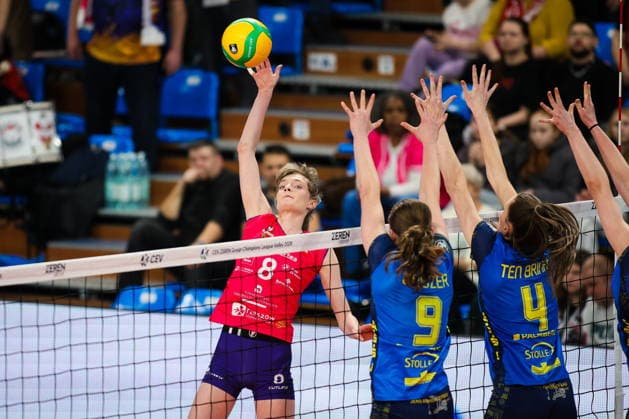 2026.02.04 Rzeszow Siatkowka, Liga Mistrzyn 2026 DevelopRes Rzeszow - SSC Palmberg Schwerin N z Julita Piasecka Foto Marta Badowska PressFocus 2026.02.04 Rzeszow Volleyball, CEV Champions League Volley 2026 Women Julita Piasecka Credit: Marta Badowska PressFocus NEWSPIX.PL --- newspix.pl POLAND OUT! 