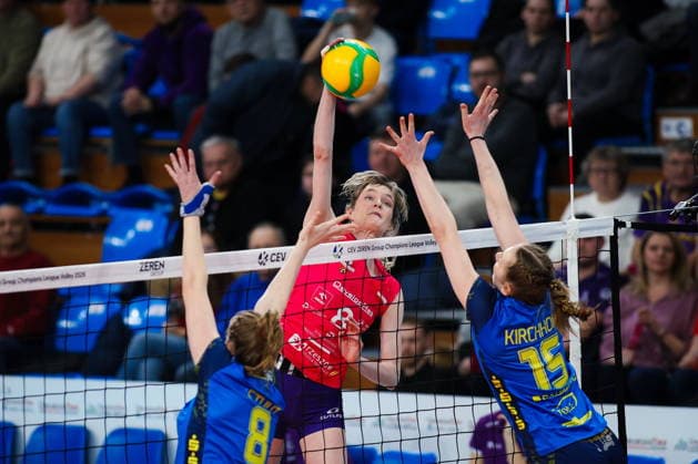 2026.02.04 Rzeszow Siatkowka, Liga Mistrzyn 2026 DevelopRes Rzeszow - SSC Palmberg Schwerin N z Julita Piasecka Foto Marta Badowska PressFocus 2026.02.04 Rzeszow Volleyball, CEV Champions League Volley 2026 Women Julita Piasecka Credit: Marta Badowska PressFocus NEWSPIX.PL --- newspix.pl POLAND OUT! 