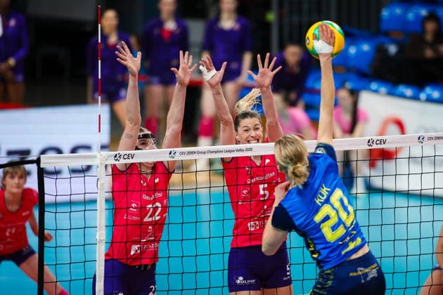 2026.02.04 Rzeszow Siatkowka, Liga Mistrzyn 2026 DevelopRes Rzeszow - SSC Palmberg Schwerin N z Laura Heyrman Foto Marta Badowska PressFocus 2026.02.04 Rzeszow Volleyball, CEV Champions League Volley 2026 Women Laura Heyrman Credit: Marta Badowska PressFocus NEWSPIX.PL --- newspix.pl POLAND OUT! 