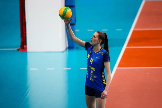 2026.02.04 Rzeszow Siatkowka, Liga Mistrzyn 2026 DevelopRes Rzeszow - SSC Palmberg Schwerin N z Marije Ten Brinke Foto Marta Badowska PressFocus 2026.02.04 Rzeszow Volleyball, CEV Champions League Volley 2026 Women Marije Ten Brinke Credit: Marta Badowska PressFocus NEWSPIX.PL --- newspix.pl POLAND OUT! 