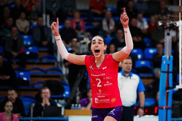 2026.02.04 Rzeszow Siatkowka, Liga Mistrzyn 2026 DevelopRes Rzeszow - SSC Palmberg Schwerin N z Laura Jansen Foto Marta Badowska PressFocus 2026.02.04 Rzeszow Volleyball, CEV Champions League Volley 2026 Women Laura Jansen Credit: Marta Badowska PressFocus NEWSPIX.PL --- newspix.pl POLAND OUT! 