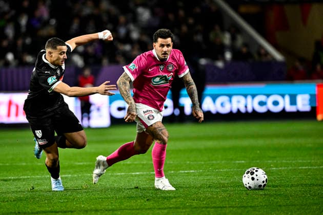 FOOTBALL : Toulouse vs Amiens - 8eme de Finale de la Coupe de France - Toulouse - 04 02 2026 Aron Donnum (tfc) Toulouse  Copyright: xThierryxBretonx