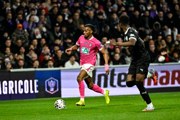 FOOTBALL : Toulouse vs Amiens - 8eme de Finale de la Coupe de France - Toulouse - 04 02 2026 Yann Gboho (tfc) Toulouse  Copyright: xThierryxBretonx