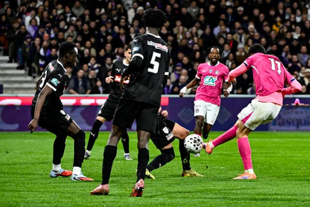 FOOTBALL : Toulouse vs Amiens - 8eme de Finale de la Coupe de France - Toulouse - 04 02 2026 Julian Vignolo (tfc) Toulouse  Copyright: xThierryxBretonx