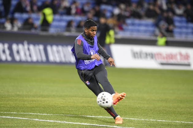 Football : Olympique lyonnais vs Stade LAVAL- French Cup - 04 02 2026 Endrick of Lyon during the French Cup match between Olympique Lyonnais and Stade LAVAL at Groupama Stadium Decines Charpieu Lyon on February 04 2026 , France LYONFrance  Copyright: xMouradxALLILIx