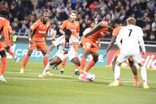 Football : Olympique lyonnais vs Stade LAVAL- French Cup - 04 02 2026 Endrick of Lyon during the French Cup match between Olympique Lyonnais and Stade LAVAL at Groupama Stadium Decines Charpieu Lyon on February 04 2026 , France LYONFrance  Copyright: xMouradxALLILIx