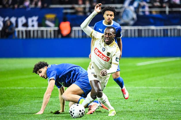 FOOTBALL : ESTAC Troyes vs RC Lens - Coupe de France - 8e de finale - 04 02 2026 Saud Abdulhamid (RC Lens) TroyesFrance  Copyright: xBaptistexAutissierx