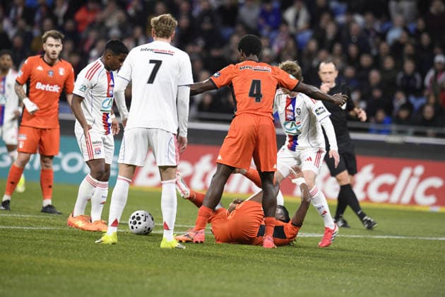 Football : Olympique lyonnais vs Stade LAVAL- French Cup - 04 02 2026 Endrick of Lyon during the French Cup match between Olympique Lyonnais and Stade LAVAL at Groupama Stadium Decines Charpieu Lyon on February 04 2026 , France LYONFrance  Copyright: xMouradxALLILIx