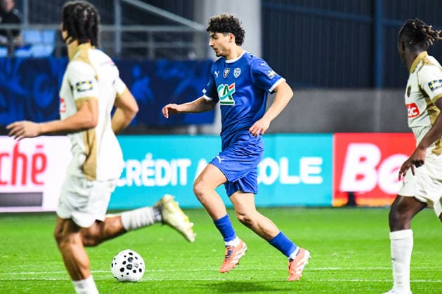 FOOTBALL : ESTAC Troyes vs RC Lens - Coupe de France - 8e de finale - 04 02 2026 Martin Adeline (ESTAC Troyes) TroyesFrance  Copyright: xBaptistexAutissierx