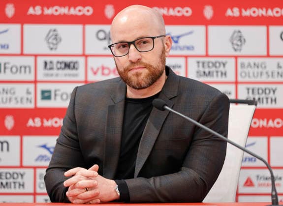 La Turbie, France - February 04, 2026: RC Strasbourg Alsace - AS Monaco press conference, PK, Pressekonferenz at the Headquarter with Sporting Direcotor Thiago Scuro. Mandoga Media Germany RC Strasbourg Alsace - AS Monaco