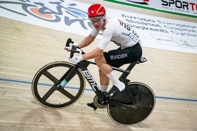 VOGEL Alex: UEC Track cycling, Rad, Radsport, Bahnrad, Bahn European Championships Konya 2026 VOGEL Alex ( SUI ) Switzerland Querformat - quer - horizontal - Landscape - Event Veranstaltung: UEC Track Cycling European Championships 2026 - Category Kategorie: Cycling - Track Cycling European Championships - Location Ort: Asia - Türkiye - Konya - Discipline: Omnium - Category: Elite Men - Distance: ... m - Date Datum: 04.02.2026 Wednesday Day 4 -