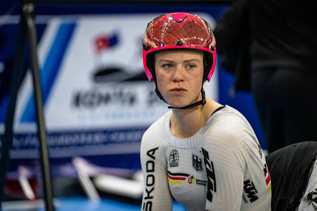 REIßNER Lena Charlotte: UEC Track cycling, Rad, Radsport, Bahnrad, Bahn European Championships Konya 2026 REIßNER Lena Charlotte ( GER ) Germany Querformat - quer - horizontal - Landscape - Event Veranstaltung: UEC Track Cycling European Championships 2026 - Category Kategorie: Cycling - Track Cycling European Championships - Location Ort: Asia - Türkiye - Konya - Discipline: Points Race - Category: Elite Women - Distance: 25 km - Date Datum: 04.02.2026 Wednesday Day 4 -