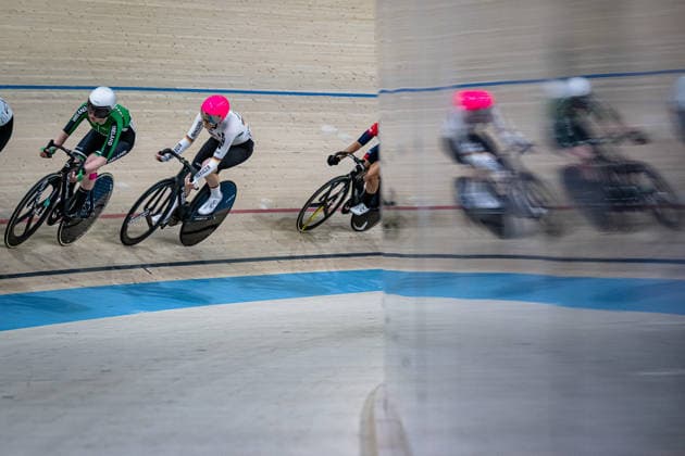 REIßNER Lena Charlotte: UEC Track cycling, Rad, Radsport, Bahnrad, Bahn European Championships Konya 2026 REIßNER Lena Charlotte ( GER ) Germany Querformat - quer - horizontal - Landscape - Event Veranstaltung: UEC Track Cycling European Championships 2026 - Category Kategorie: Cycling - Track Cycling European Championships - Location Ort: Asia - Türkiye - Konya - Discipline: Points Race - Category: Elite Women - Distance: 25 km - Date Datum: 04.02.2026 Wednesday Day 4 -