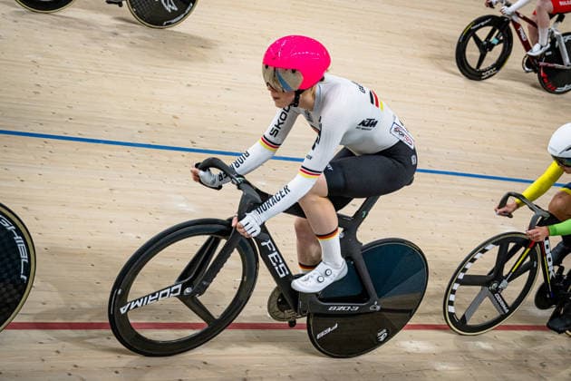 REIßNER Lena Charlotte: UEC Track cycling, Rad, Radsport, Bahnrad, Bahn European Championships Konya 2026 REIßNER Lena Charlotte ( GER ) Germany Querformat - quer - horizontal - Landscape - Event Veranstaltung: UEC Track Cycling European Championships 2026 - Category Kategorie: Cycling - Track Cycling European Championships - Location Ort: Asia - Türkiye - Konya - Discipline: Points Race - Category: Elite Women - Distance: 25 km - Date Datum: 04.02.2026 Wednesday Day 4 -