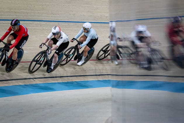 SEITZ Aline: UEC Track cycling, Rad, Radsport, Bahnrad, Bahn European Championships Konya 2026 SEITZ Aline ( SUI ) Switzerland Querformat - quer - horizontal - Landscape - Event Veranstaltung: UEC Track Cycling European Championships 2026 - Category Kategorie: Cycling - Track Cycling European Championships - Location Ort: Asia - Türkiye - Konya - Discipline: Points Race - Category: Elite Women - Distance: 25 km - Date Datum: 04.02.2026 Wednesday Day 4 -