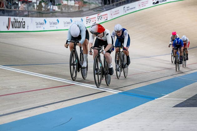 SEITZ Aline: UEC Track cycling, Rad, Radsport, Bahnrad, Bahn European Championships Konya 2026 SEITZ Aline ( SUI ) Switzerland Querformat - quer - horizontal - Landscape - Event Veranstaltung: UEC Track Cycling European Championships 2026 - Category Kategorie: Cycling - Track Cycling European Championships - Location Ort: Asia - Türkiye - Konya - Discipline: Points Race - Category: Elite Women - Distance: 25 km - Date Datum: 04.02.2026 Wednesday Day 4 -