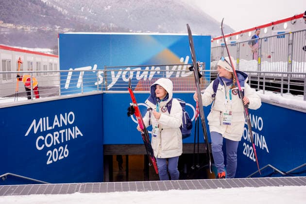 Winter Olympics in Milan Cortina 2026 Castello di Fiemme, Italy 20260205. Ingrid Bergene Aabrekk and Milla Grosberghaugen Andreassen at the training for the Norwegian cross-country team before the Winter Olympics in Milan Cortina 2026. Photo: Terje Pedersen NTB Castello di Fiemme Italy EDITORIAL USE ONLY. RESTRICTED USE FOR BETTING COMPANIES Ref:_SPOQet-0CA1cI4.jpg *** Winter Olympics in Milan Cortina 2026 Castello di Fiemme, Italy 20260205 Ingrid Bergene Aabrekk and Milla Grosberghaugen Andreassen at the training for the Norwegian cross country team before the Winter Olympics in Milan Cortina 2026 Photo Terje Pedersen NTB Castello di Fiemme Italy EDITORIAL USE ONLY RESTRICTED USE FOR BETTING COMPANIES  Copyright: xTerjexPedersenx xNTBx