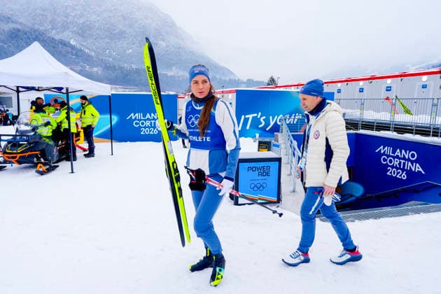 Winter Olympics in Milan Cortina 2026 Castello di Fiemme, Italy 20260205. Kristine Stavas Skistad and Per Elias Kalfoss at the training for the cross-country national team, Nationalteam before the Winter Olympics in Milano Cortina 2026. Photo: Lise Aserud NTB Castello di Fiemme Italy EDITORIAL USE ONLY. RESTRICTED USE FOR BETTING COMPANIES Ref:_SPOXG6u1jRKIY0.jpg *** Winter Olympics in Milan Cortina 2026 Castello di Fiemme, Italy 20260205 Kristine Stavas Skistad and Per Elias Kalfoss at the training for the cross country national team before the Winter Olympics in Milan Cortina 2026 Photo Lise Aserud NTB Castello di Fiemme Italy EDITORIAL USE ONLY RESTRICTED USE FOR BETTING COMPANIES  Copyright: xLisexAserudx xNTBx