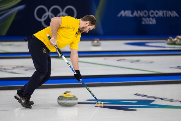 260205 Rasmus Wrana of Sweden competes in a round robin mixed doubles curling match between Czech Republic and Sweden during day -1 of the 2026 Winter Olympics on February 5, 2026 in Cortina. Photo: Mathias Bergeld BILDBYRAN kod MB MB1306 curling Olympic Games, Olympische Spiele, Olympia, OS olympics winter olympics os ol olympiska spel vinter-os olympiske leker milano cortina 2026 milan cortina 2026 milano cortina 2026 olympic games milano cortina 2026 winter olympic games milano cortina-os milano cortina-ol vinter-ol -1 bbeng sverige *** 260205 Rasmus Wrana of Sweden competes in a round robin mixed doubles curling match between Czech Republic and Sweden during day 1 of the 2026 Winter Olympics on February 5, 2026 in Cortina Photo Mathias Bergeld BILDBYRAN kod MB MB1306 curling olympic games olympics winter olympics os ol olympiska spel vinter os olympiske leker milano cortina 2026 milan cortina 2026 milano cortina 2026 olympic games milano cortina 2026 winter olympic games milano cortina os milano cortina ol vinter ol 1 bbeng sverige  Copyright: MATHIASxBERGELD BB260205MB002