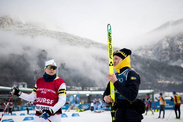 260205 Coach Ida Ingemarsdotter and Linn Svahn of Sweden at a Cross-Country Skiing training session during day -1 of the 2026 Winter Olympics on February 5, 2026 in Val di Fiemme. Photo: Maxim Thore BILDBYRAN kod MT MT0953 skidor cross-country skiing langrenn Olympic Games, Olympische Spiele, Olympia, OS olympics winter olympics os ol olympiska spel vinter-os olympiske leker milano cortina 2026 milan cortina 2026 milano cortina 2026 olympic games milano cortina 2026 winter olympic games milano cortina-os milano cortina-ol vinter-ol -1 bbeng träning training sverige *** 260205 Coach Ida Ingemarsdotter and Linn Svahn of Sweden at a Cross Country Skiing training session during day 1 of the 2026 Winter Olympics on February 5, 2026 in Val di Fiemme Photo Maxim Thore BILDBYRAN kod MT MT0953 skidor cross country skiing langrenn olympic games olympics winter olympics os ol olympiska spel vinter os olympiske leker milano cortina 2026 milan cortina 2026 milano cortina 2026 olympic games milano cortina 2026 winter olympic games milano cortina os milano cortina ol vinter ol 1 bbeng träning training sverige  Copyright: MAXIMxTHORE BB260205MT038
