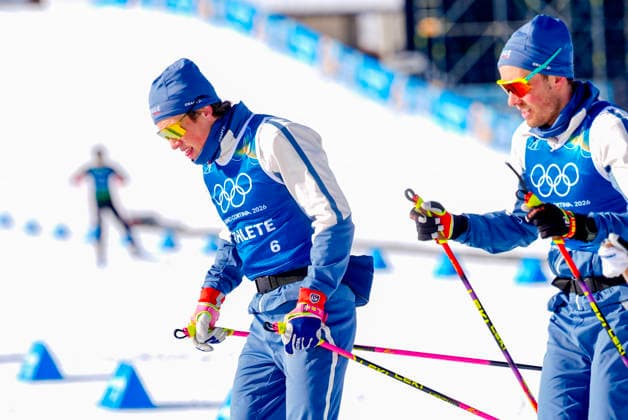 Winter Olympics in Milan Cortina 2026 Val di Fiemme, Italy 20260205. Johannes Hosflot Klaebo and Emil Iversen at the training for the cross-country national team, Nationalteam before the Winter Olympics in Milano Cortina 2026. Photo: Lise Aserud NTB Val di Fiemme Italy EDITORIAL USE ONLY. RESTRICTED USE FOR BETTING COMPANIES Ref:_SPOlhgtEX_WNVU.jpg *** Winter Olympics in Milan Cortina 2026 Val di Fiemme, Italy 20260205 Johannes Hosflot Klaebo and Emil Iversen at the training for the cross country national team before the Winter Olympics in Milan Cortina 2026 Photo Lise Aserud NTB Val di Fiemme Italy EDITORIAL USE ONLY RESTRICTED USE FOR BETTING COMPANIES  Copyright: xLisexAserudx xNTBx