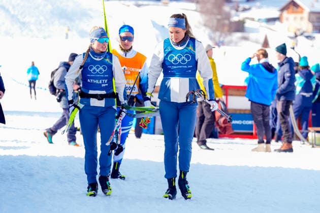Winter Olympics in Milan Cortina 2026 Castello di Fiemme, Italy 20260205. Milla Grosberghaugen Andreassen and Kristine Stavas Skistad at the training for the cross-country national team, Nationalteam before the Winter Olympics in Milano Cortina 2026. Photo: Terje Pedersen NTB Castello di Fiemme Italy EDITORIAL USE ONLY. RESTRICTED USE FOR BETTING COMPANIES Ref:_SPO_ylW2W-WA_0.jpg *** Winter Olympics in Milan Cortina 2026 Castello di Fiemme, Italy 20260205 Milla Grosberghaugen Andreassen and Kristine Stavas Skistad at the training for the cross country national team before the Winter Olympics in Milan Cortina 2026 Photo Terje Pedersen NTB Castello di Fiemme Italy EDITORIAL USE ONLY RESTRICTED USE FOR BETTING COMPANIES  Copyright: xTerjexPedersenx xNTBx